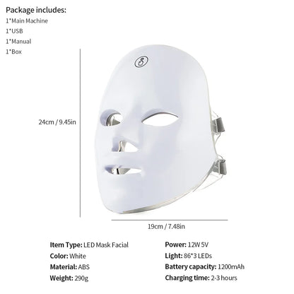NADAVENO Led Facial Mask